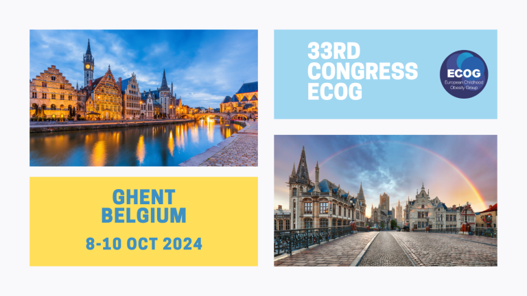 The poster for the 3rd congress eog in belgium.